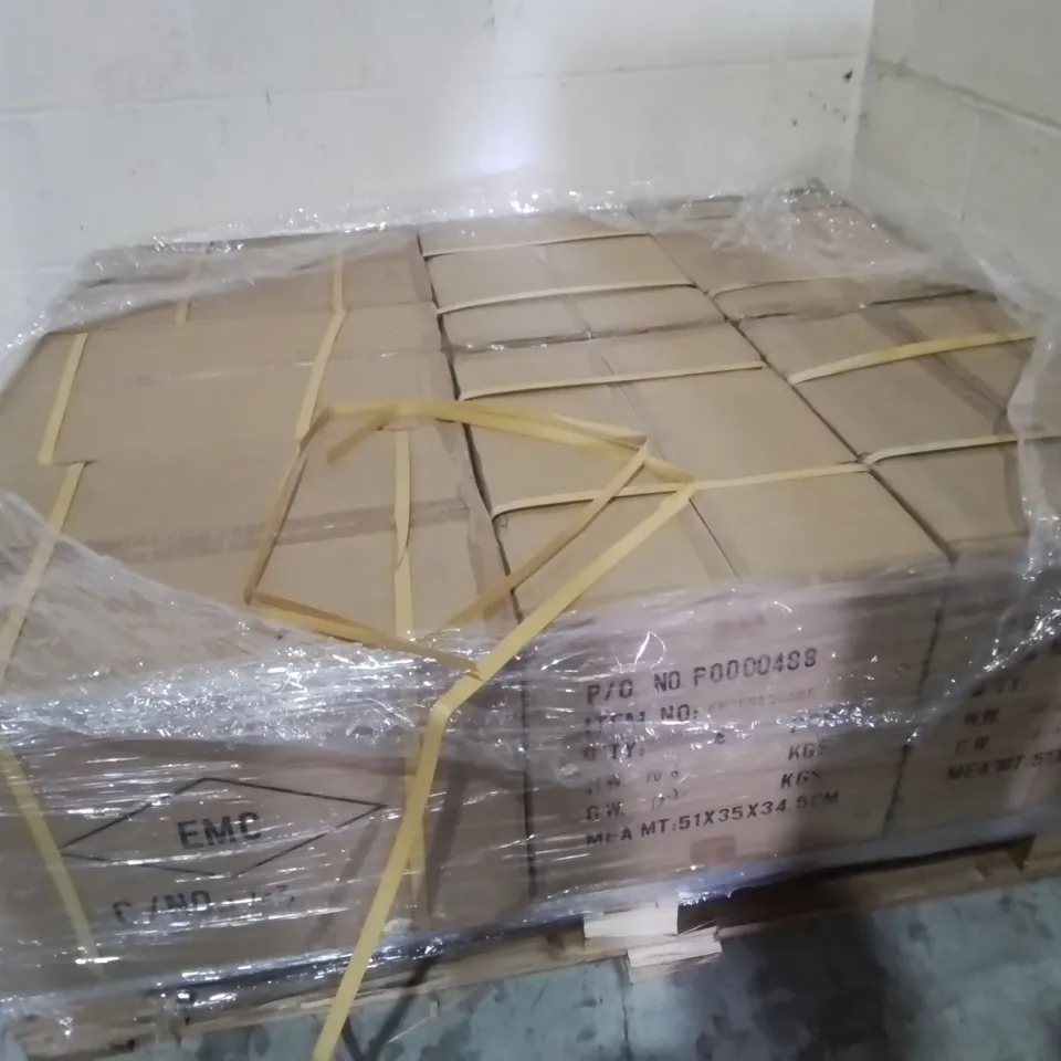 PALLET CONTAINING 28 BOXED AS NEW EMCOLITE CFL AR111 RIMLESS DOWNLIGHTS - 7 BOXES