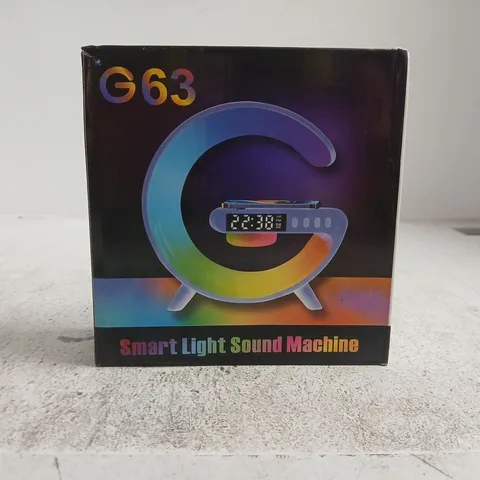 G63 SMART LIGHT SOUND MACHINE CLOCK