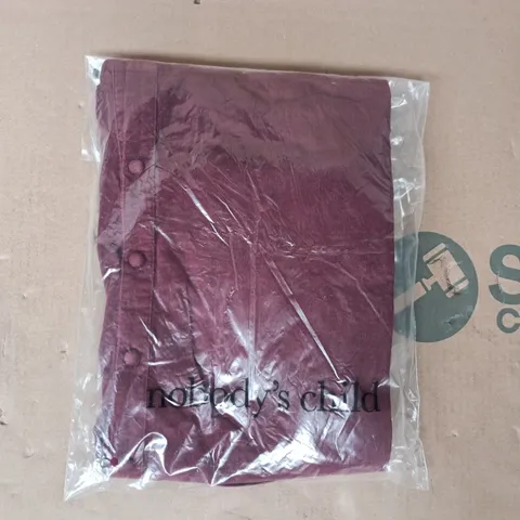 BAGGED NOBODY'S CHILD EMMIE CORD IN RED SIZE UK 12