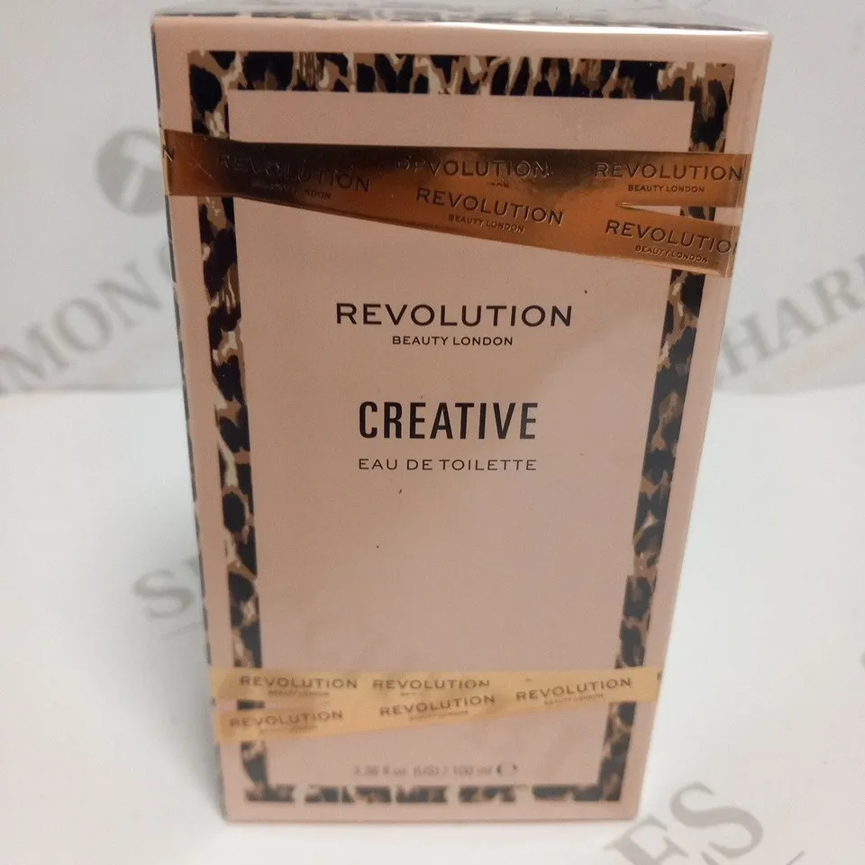 BOXED AND SEALED REVOLUTION CREATIVE EAU DE TOILETTE 100ML