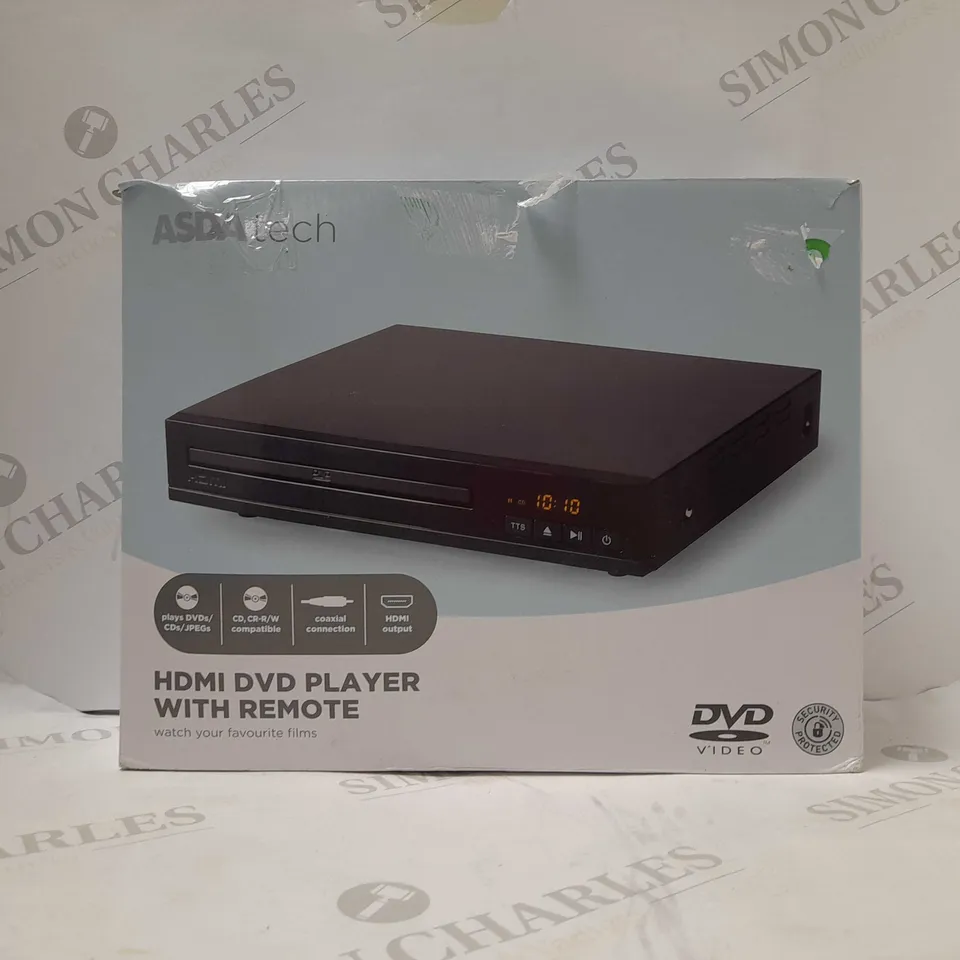 HDMI DVD PLAYER WITH REMOTE 