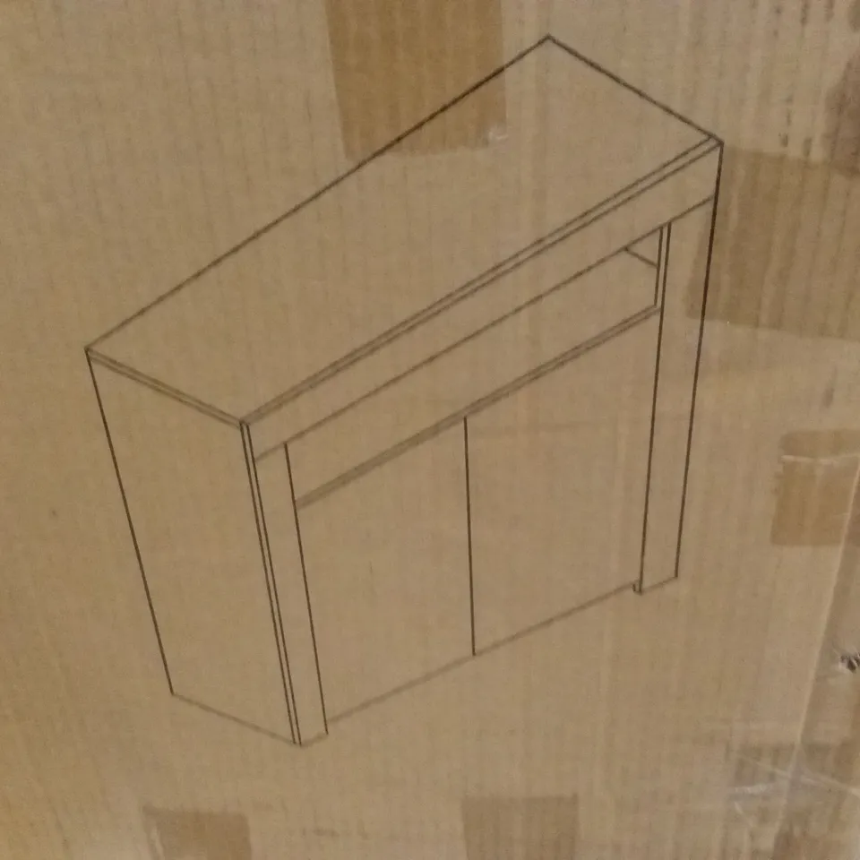 BOXED SIDEBOARD - WHITE (1 BOX)