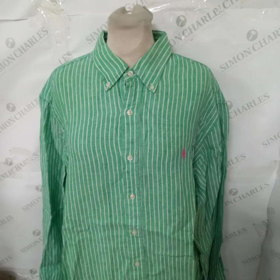 POLO RALPH LAUREN BUTTONED SHIRT SIZE XL