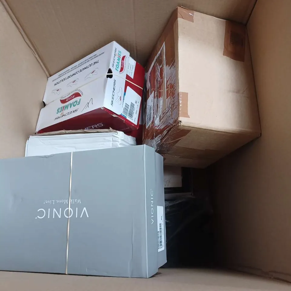 APPROXIMATELY 10 PAIRS OF LADIES SHOES VARIOUS COLOURS, SIZES AND STYLES