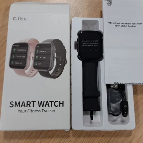 BOXED CILLSO SMART WATCH