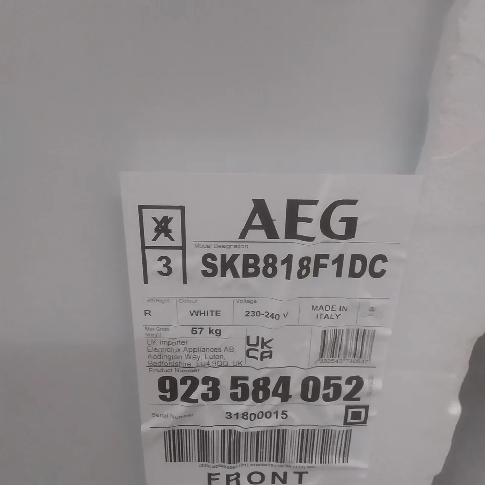 AEG SKB818F1DC REFRIGERATOR RRP £992.00