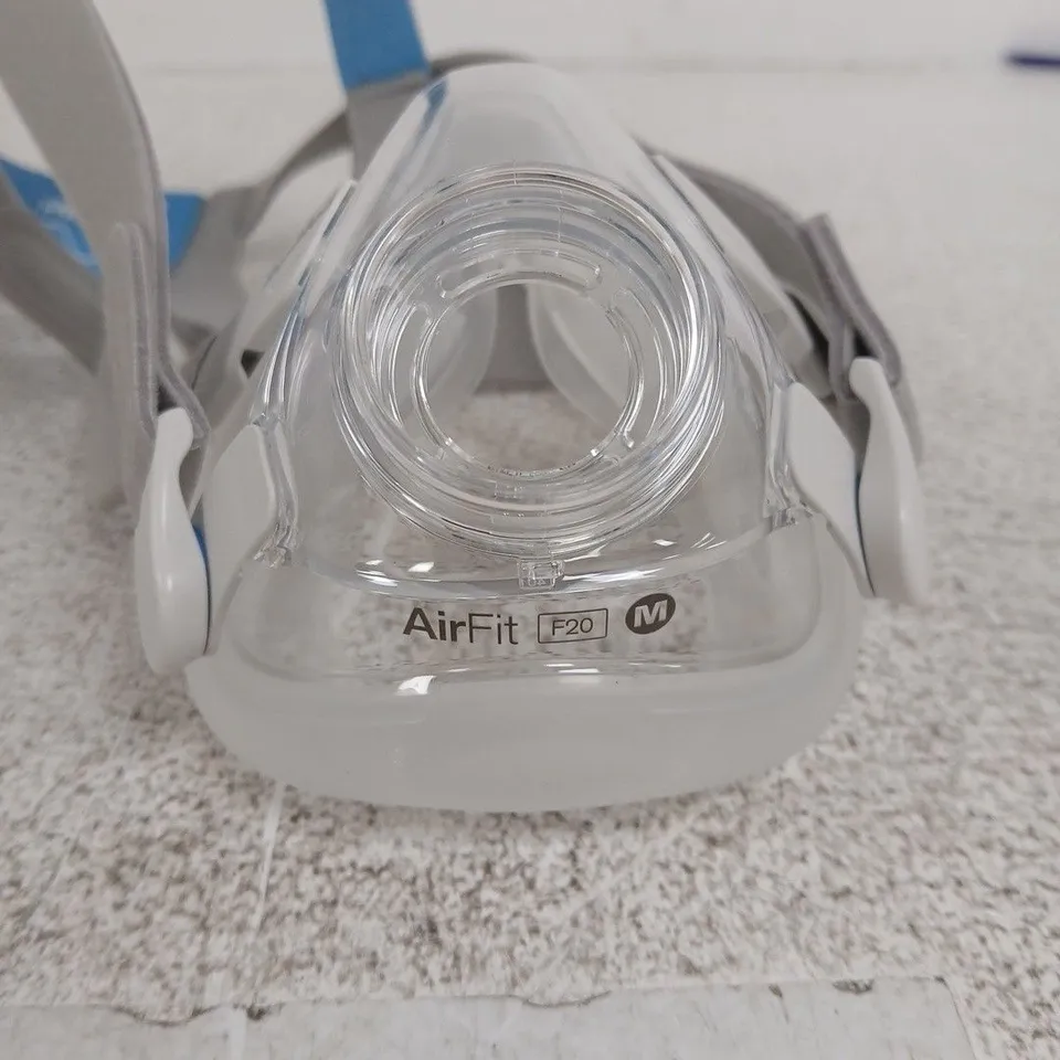 RESMED AIRFIT F20 FULL-FACE CPAP MASK (MEDIUM) WITH HEADGEAR
