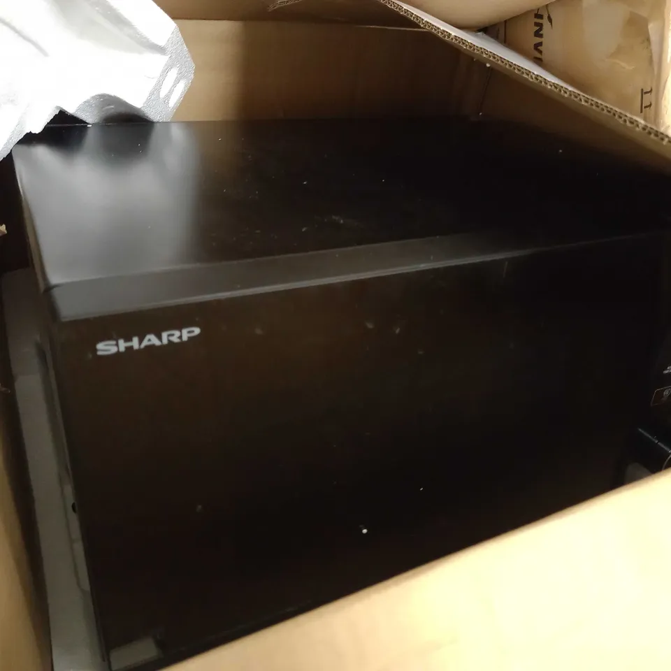 SHARP YC-GC52FU-B 25L 900W ELECTRONIC CONTROL FLATBED MICROWAVE