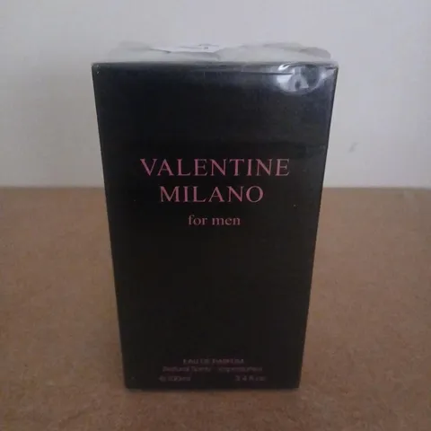 BOXED AND SEALED VALENTINE MILANO FOR MEN EAU DE PARFUM 100ML