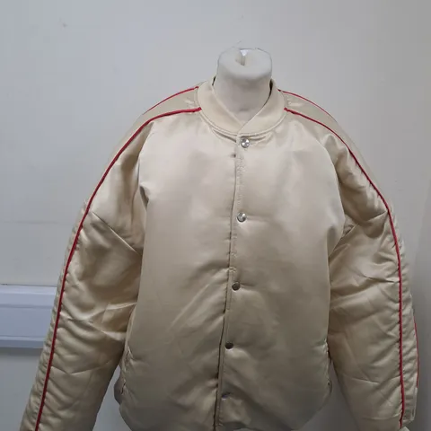 I SAW IT FIRST GOLD BUTTONED COAT SIZE 12