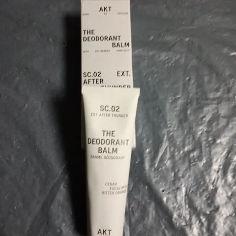 AKT THE DEODORANT BALM - AFTER THUNDER CEDAR, EUCALYPTUS & BITTER ORANGE 50ML