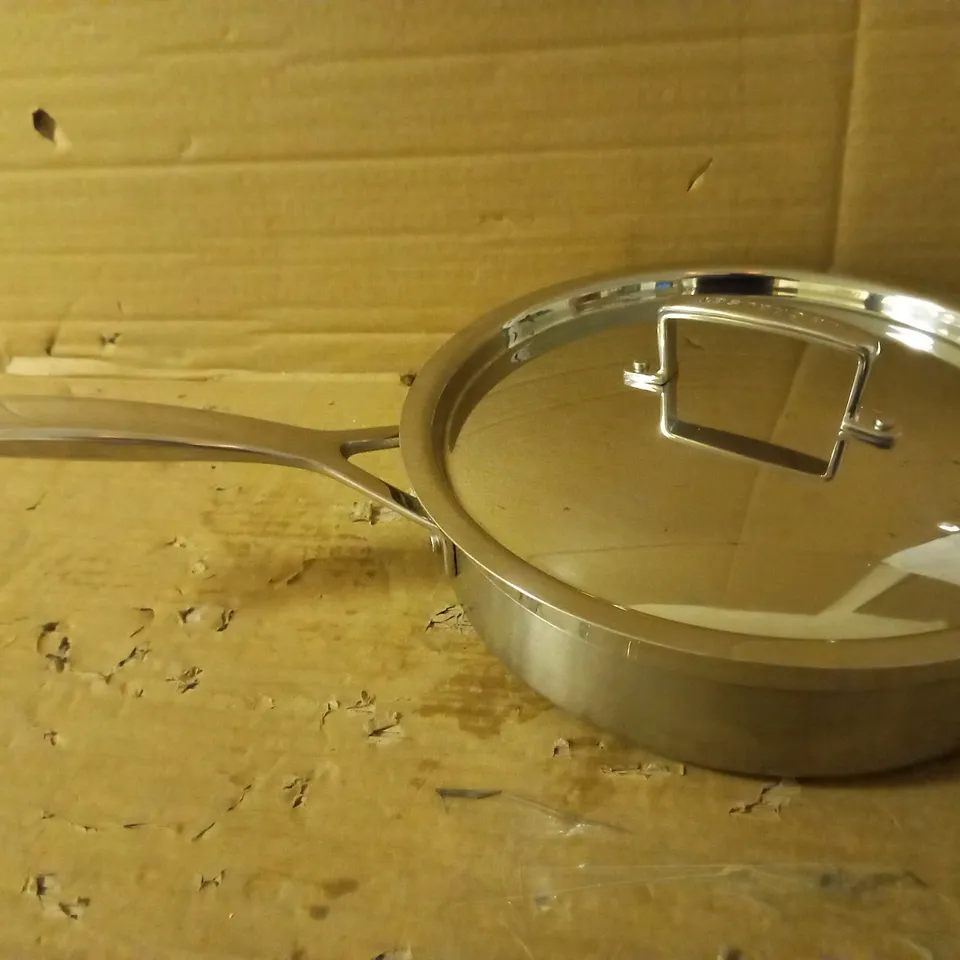 LE CREUSET 3-PLY STAINLESS STEEL SAUTE PAN