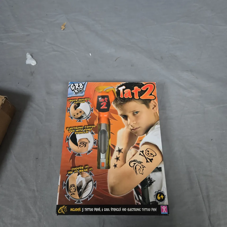 BOXED GR8 KIT TAT2 TATTOO PEN RRP £17.99