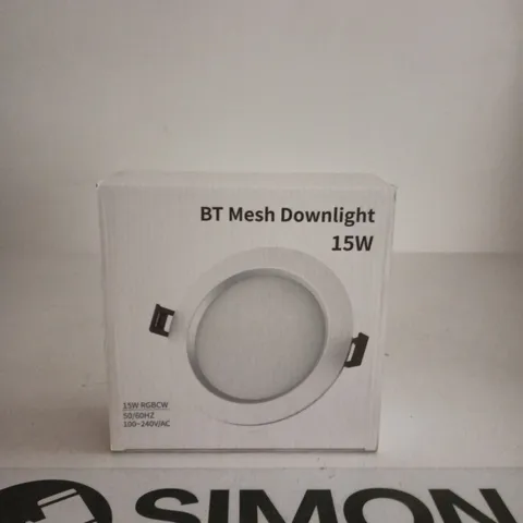 BOX OF APPROXIMATELY 10 BT MESH DOWNLIGHT 15W
