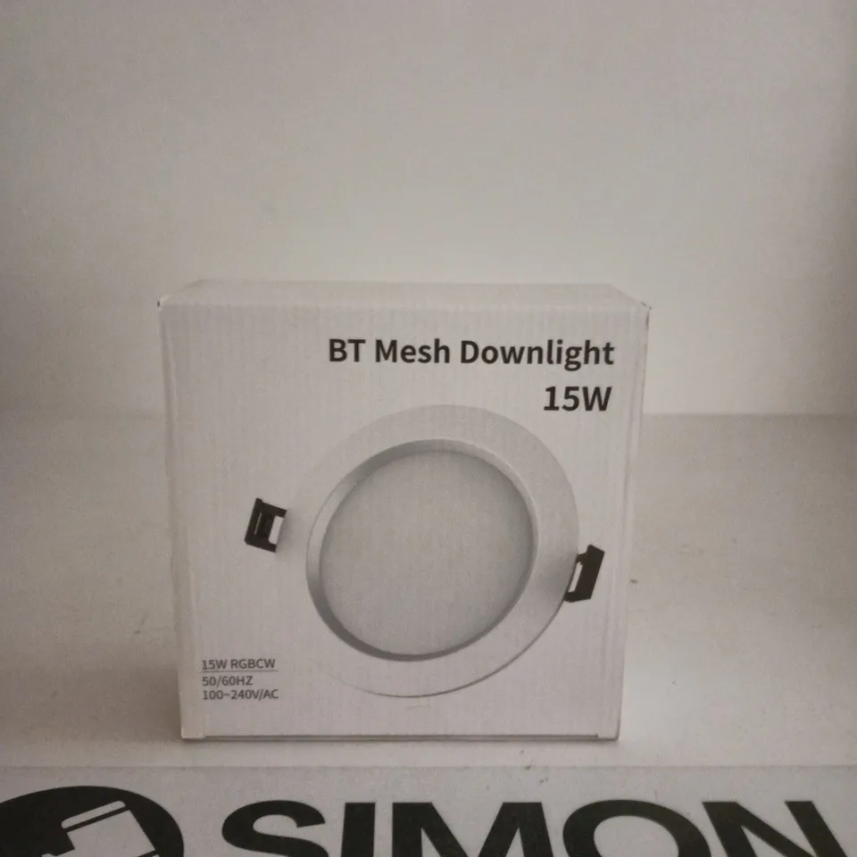 BOX OF APPROXIMATELY 10 BT MESH DOWNLIGHT 15W