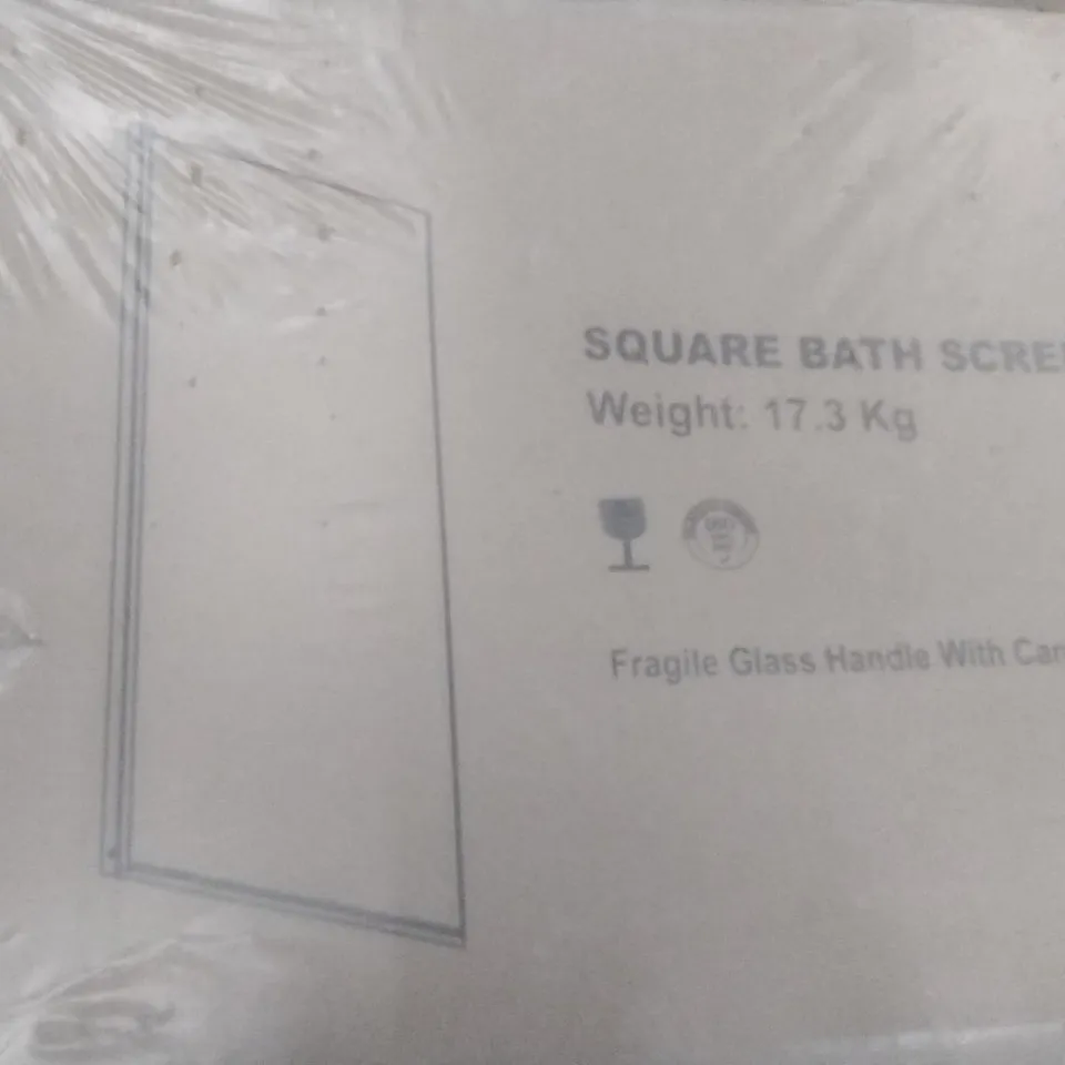 BOXED DESIGNER SQUARE BATH SCREEN