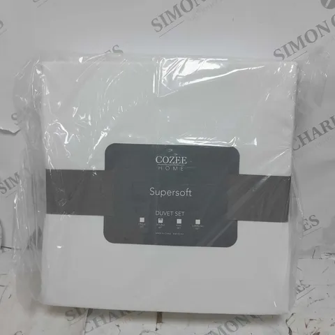 SUPERSOFT BY COZEE HOME 4 PIECE DUVET SET - DOUBLE