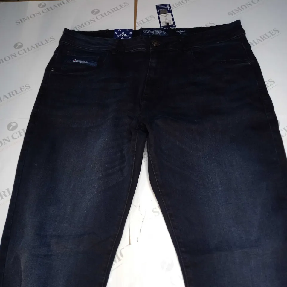 LAMBRELLA CHESTER STRAIGHT FIT JEANS - SIZE 36R