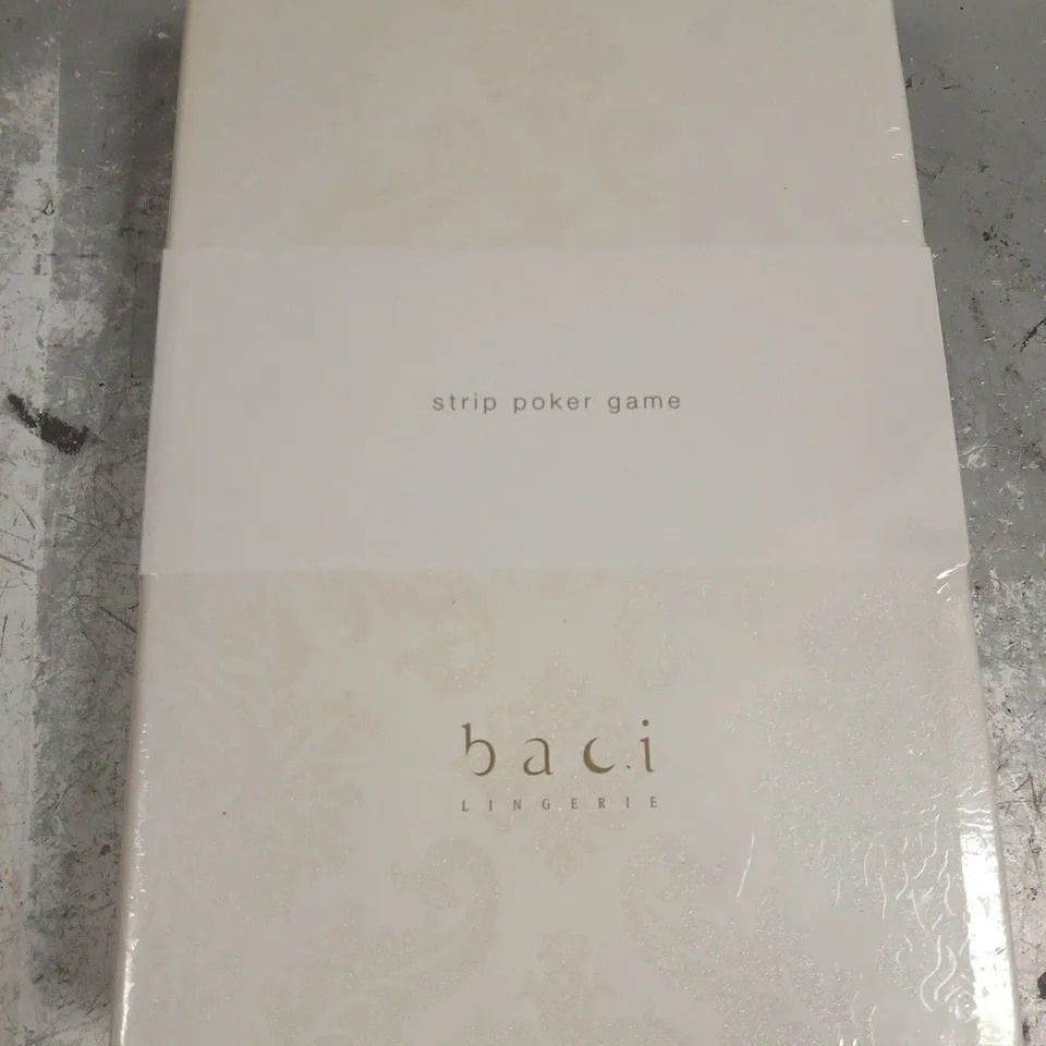 BOXED AND SEALED BACI LINGERIE STRIP POKER GAME