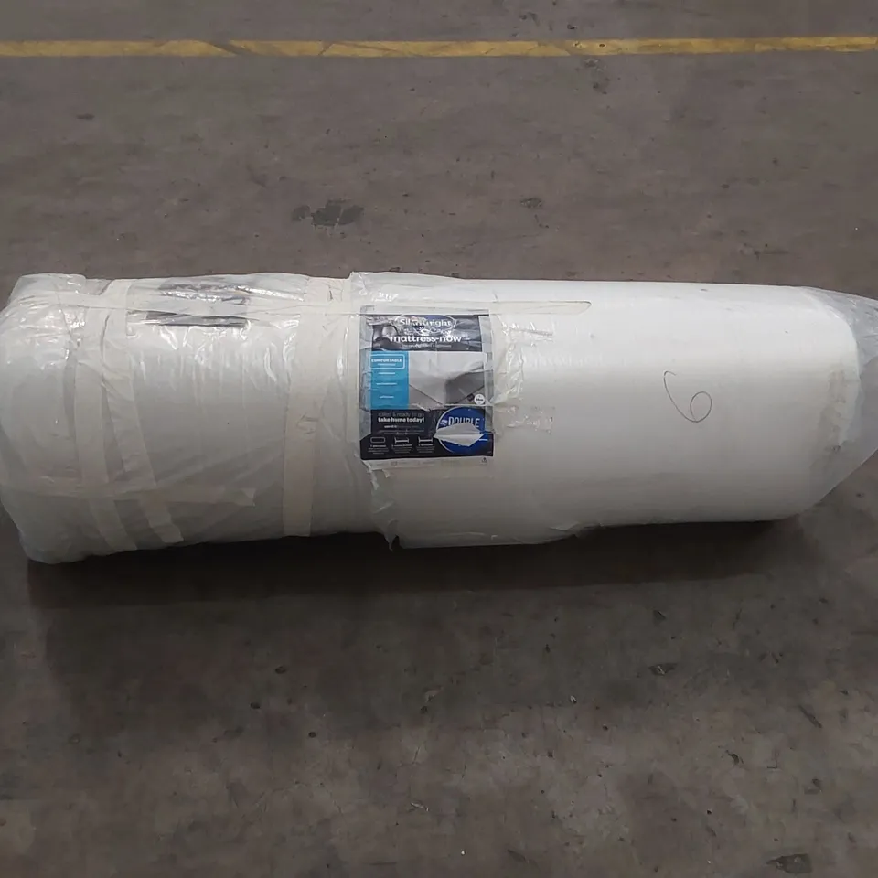 QUALITY BAGGED SILENTNIGHT 4'6 DOUBLE MATTRESS