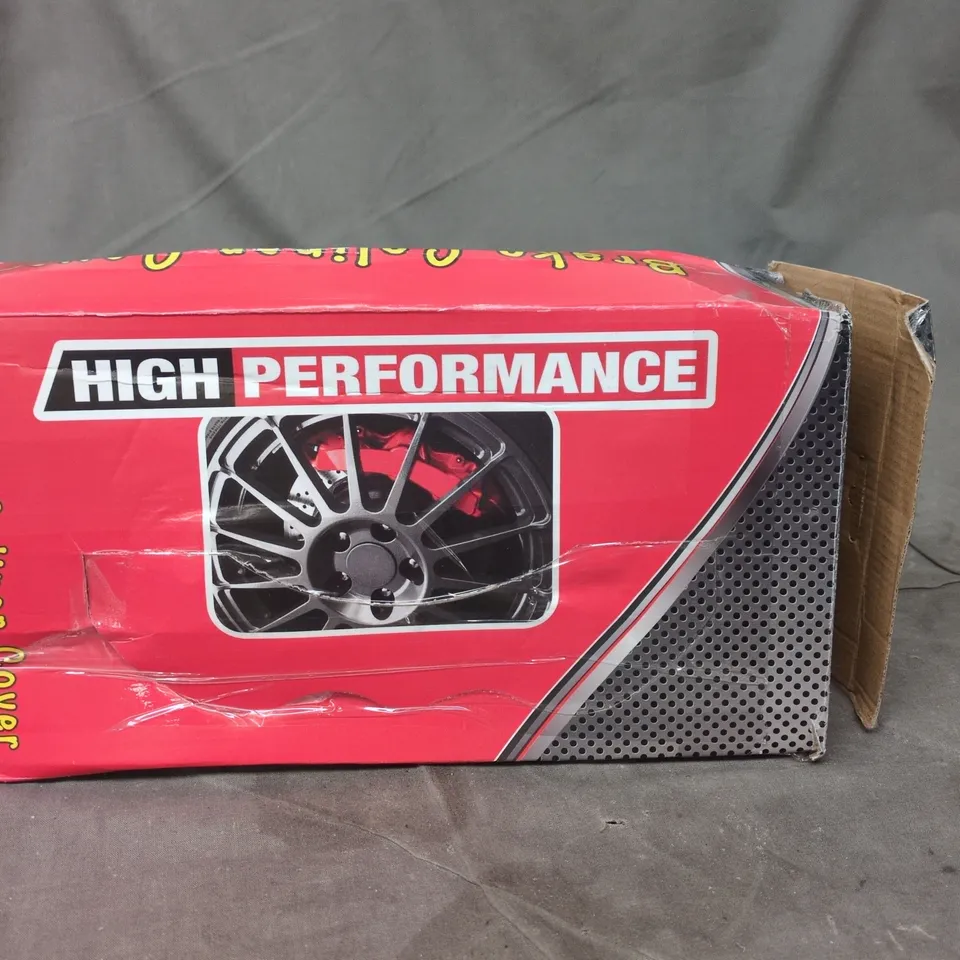 BRAKE CALIPER COVER – HIGH PERFORMANCE (BOXED)