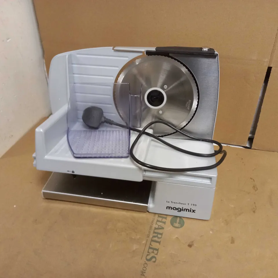 MAGIMIX TRANCHEUR T 190 11651 FOOD SLICER