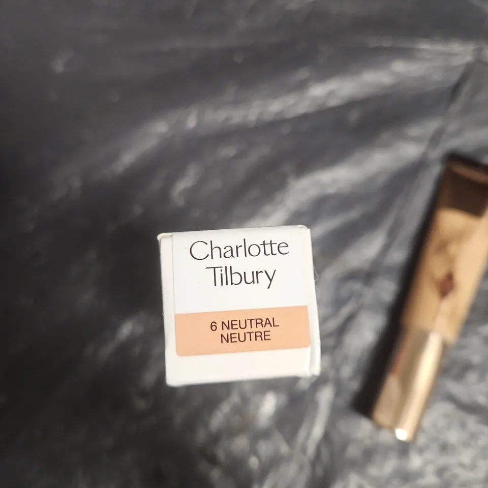 CHARLOTTE TILBURY BEAUTIFUL SKIN FOUNDATION IN SHADE 6 NEUTRAL - 30ML, BOXED