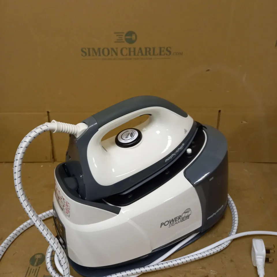 MORPHY RICHARDS POWER STEAM ELITE STEAM GENERATOR IRON GREY 