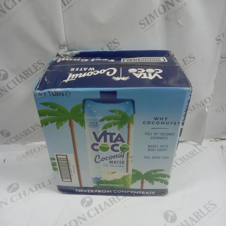 SEALED VITA COCO COCONUT WATER - 6 X 1L