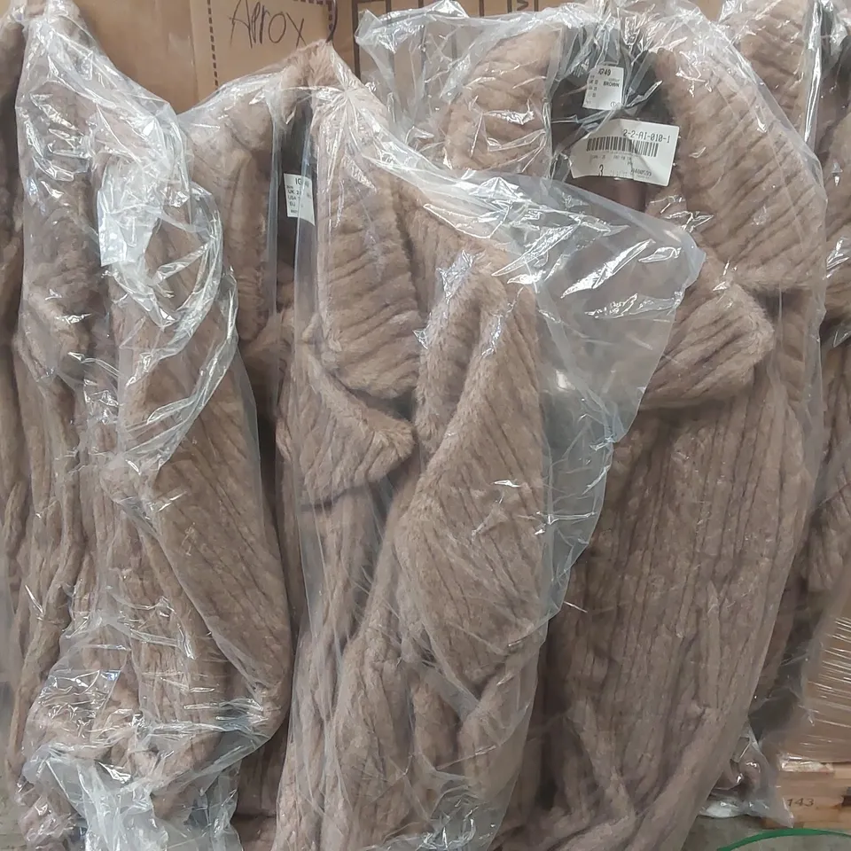 PALLET CONTAINING APPROXIMATELY 50x BRAND NEW JD WILLIAMS FAUX FUR COATS