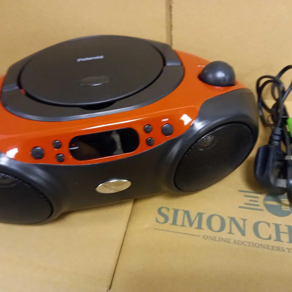 POLAROID BLUETOOTH CD BOOMBOX