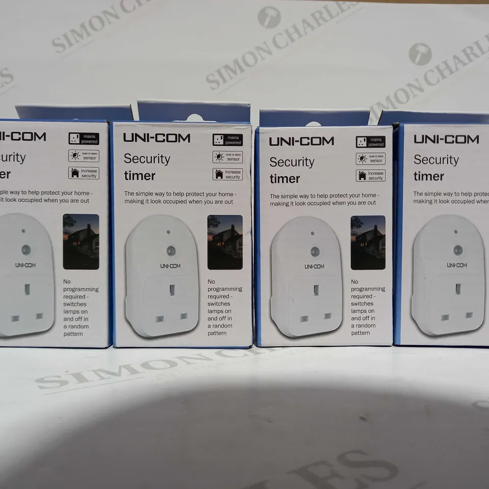 UNI-COM SET OF 4 SECURITY TIMERS