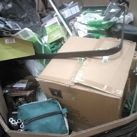 PALLET TO CONTAIN PALLET OF GARDEN PRODUCTS TO INCLUDE; HOSE PIPES, WATERING CANS, SIMILAR PRODUCTS ETC