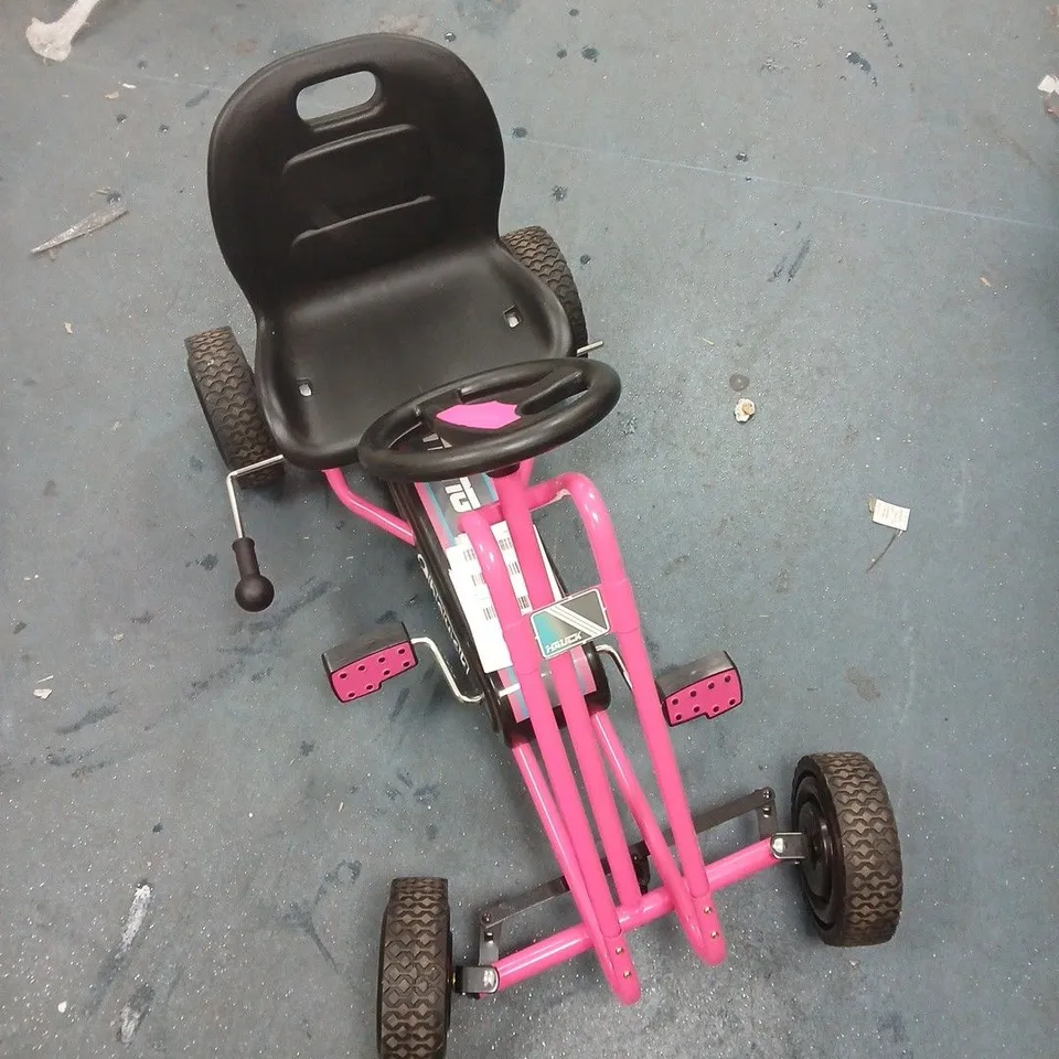 HAUCK LIGHTNING GO KART PINK [COLLECTION ONLY] RRP £130