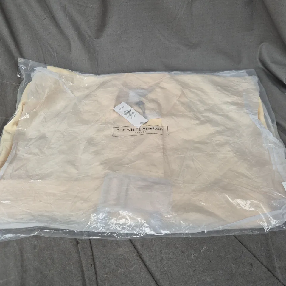 THE WHITE COMPANY BELTED DRAPEY TRENCH COAT – BUTTER – SIZE 14