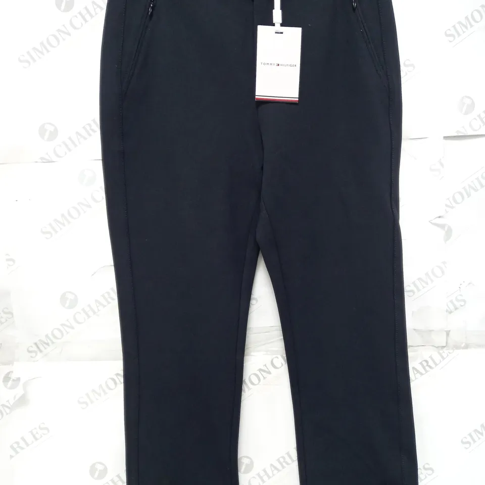 NAVY FORMAL TOMMY HILFIGER TROUSERS - SIZE 3XS
