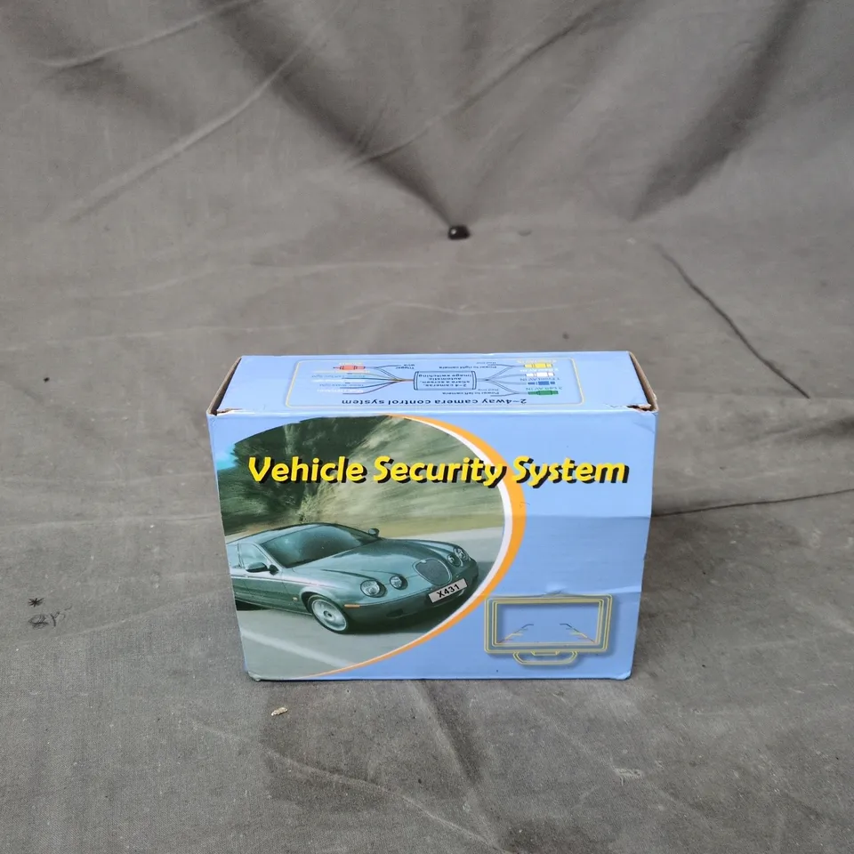 VEHICLE SECURITY SYSTEM – CAR ALARM KIT, BOXED