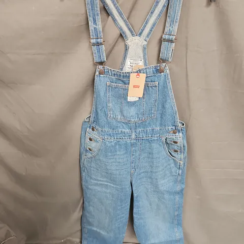 LEVI'S TWO HORSE BRAND DENIM OVERALLS IN BLUE SIZE M