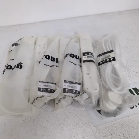 LOT OF 5 CONNECT GEAR POWER EXTENSION BLOCKS - INCLUDES 2M + 5M