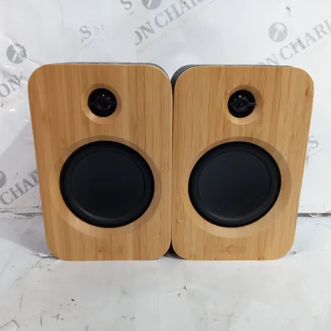 HOUSE OF MARLEY GET TOGETHER DUO SPEAKERS BLUETOOTH, BOOKSHELF STYLE