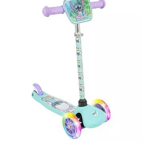 DISNEY STITCH MINI GO! TILT SCOOTER WITH LIGHTS