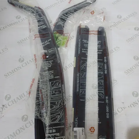 HYUNDAI I10 MK1 5DOOR HATCHBACK 2008-2013 WIND DEFLECTORS 4PC HEKO TINTED /COLLECTION ONLY