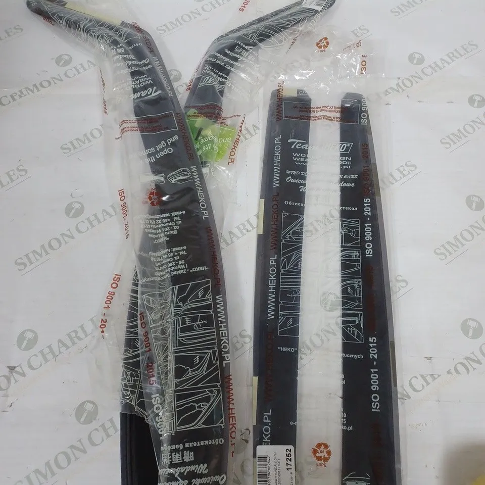 HYUNDAI I10 MK1 5DOOR HATCHBACK 2008-2013 WIND DEFLECTORS 4PC HEKO TINTED /COLLECTION ONLY 