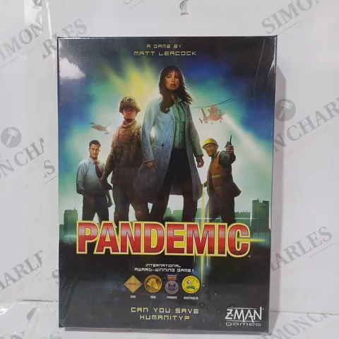 BOXED Z-MAN PANDEMIC BOARD GAME