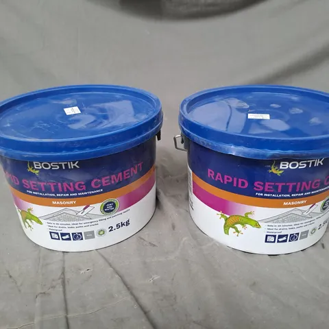 BOSTICK RAPID SETTING CEMENT MASONRY 2X2.5KG - COLLECTION ONLY
