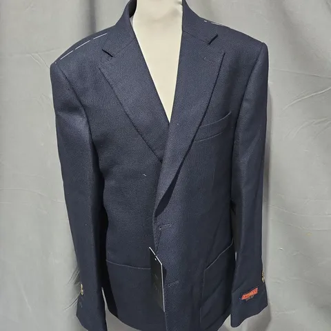 HAWES & CURTIS SEMI PLAIN BLAZER IN NAVY - 44