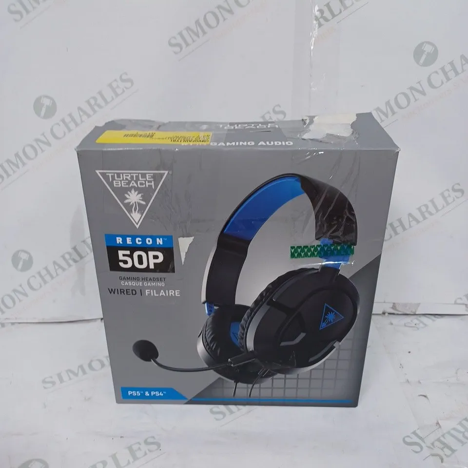 TURTLE BEACH RECON 50P PS4/PS5 WIRED GAMING HEADSET 