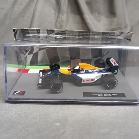 WILLIAMS FW 14B - 1992 - NIGEL MANSELL