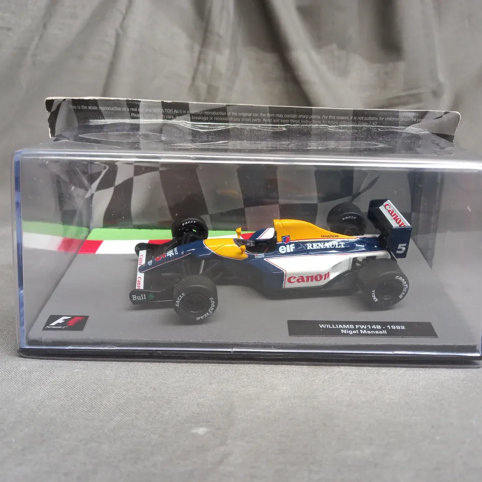 WILLIAMS FW 14B - 1992 - NIGEL MANSELL