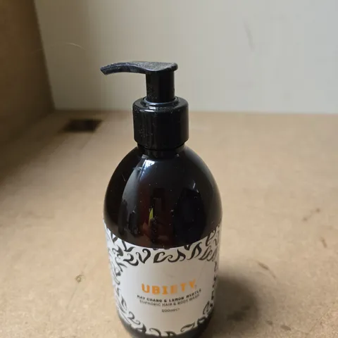 UBIETY MAY CHANG & LEMON MYRTLE HAIR & BODY WASH – 500ML